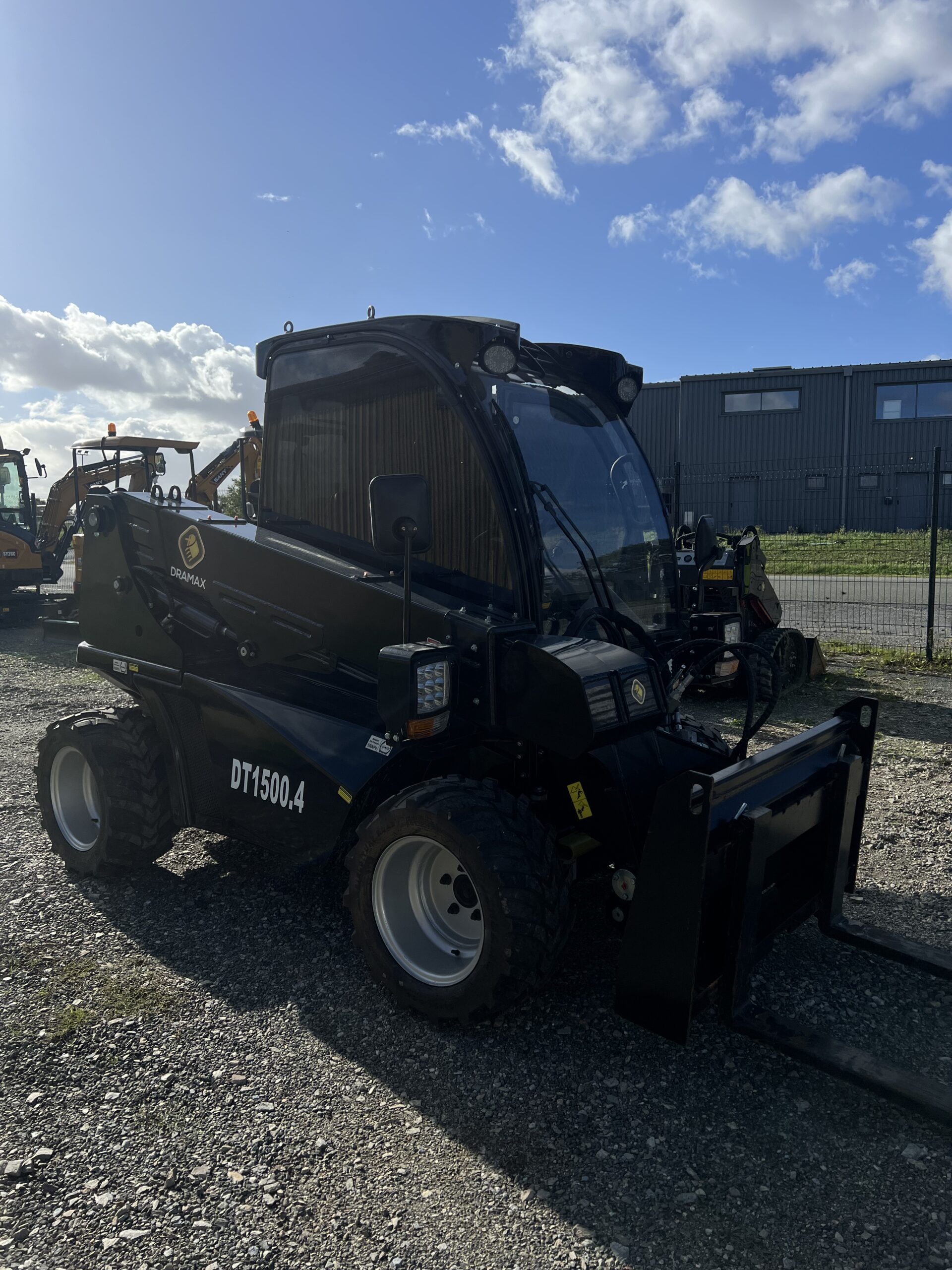 Skid Dramax Pelleteuse